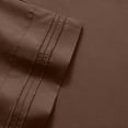 thumbnail image 5 of Sweet Home Collection 1800 Series Bed Sheets - Extra Soft Microfiber Deep Pocket Sheet Set - Brown, Twin, 5 of 6