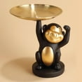 thumbnail image 2 of Livingroom Fruit Nordic Monkey Shaped Desktop Ornaments Decoration Porch Key Storage Figurine, 2 of 8