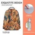 thumbnail image 5 of Durable Lightweight Backpack with Hawaii Tropical Wind Palm Leaves Pattern: Perfect Gift for Students, Laptop Daypack for High School, College, Large Capacity Campus Commute, 5 of 6