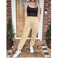 thumbnail image 4 of Pinspark Sweatpants Women Fleece Sweatpant Baggy Winter Warm Joggers Pant Outdoor Sweat Pants Drawstring Trousers Pockets, 4 of 5