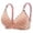 Light Pink, variant on 2 Pack Bras for Women Comfortable Wireless Floral Print Seamless Older Adults Everyday Wear Bras