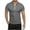 Dark Gray, variant on cfhntfmh Quarter-Zip Pullover Shirts for Men Summer Basic Solid Short Sleeve Lapel Golf Tops Muscle Sports Tees
