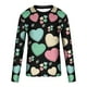 thumbnail image 4 of Blusas y camisas de manga larga con cuello redondo para hombre, blusas casuales de manga larga con cuello redondo, blusas estampadas, blusas de poliéster para hombre, 4 of 5