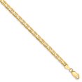 thumbnail image 1 of 14 Carats Or Jaune 3.75mm Concave Chaîne d'Ancrage, 1 of 4
