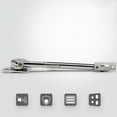 thumbnail image 3 of 2Pcs Support Cabinet Door Stay Hydraulic Lift Up Lids Support Opening Hinge Stay,2 * Hinge,Silver, 3 of 8
