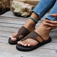 thumbnail image 6 of Willtoo Womens Orthopedic Sandals Slip on Non Slip Arch Support Summer Flat Sandals Wide Walking Shoes 2026 Comfortable Foam Shoes, 6 of 7