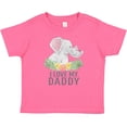 thumbnail image 3 of Inktastic I Love My Daddy Cute Elephants and Spring Flowers Boys or Girls Baby T-Shirt, 3 of 5