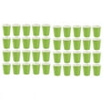 thumbnail image 1 of 40 Paper Cups (9Oz) - Plain Solid Colours Birthday Catering(Green), 1 of 8