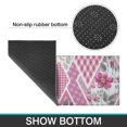 thumbnail image 6 of Pioneer Flower Floral Print Pattern Kitchen Rugs Sets Of 2,Anti Fatigue Kitchen Mat Rugs Non Slip Washable,Decorative Kitchen Floor Mats for Kitchen,Sink,Laundry,17"x30"+17"x47", 6 of 7