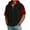 Black&03#0112Y, variant on Fabrcox Mens Hoodies Quarter Zip Lightweight Short Sleeve Sweat Shirt for Men Workout Sports Drawstring Summer Color Block Mens Tops