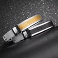 thumbnail image 3 of Mens Stainless Steel Bracelet with Bar, Adjustable Mesh Band with Buckle Clasp, Gold/Silver, 3 of 7