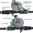 thumbnail image 5 of Sougayilang Carbon Telescopic Rod and 400-600 Series Drum Fishing Reel Combo, 5 of 8