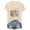 WenDA01_Beige, variant on WEIWEN Womens Summer Tops Trendy 2026 All Plants are Edible Some Only Once Short Sleeve V Neck T Shirts for Women Dressy Casual Tshirts Blue, S
