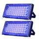 thumbnail image 1 of 2 Piezas de Luz Negra UVA 220 V-240 V, Luces Negras IP65, Luz Negra Resistente Al Agua para Iluminación de Escenarios con Luz Negra, Pintura Corporal, 50 W, 1 of 5