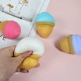 thumbnail image 3 of Squishy Ice Cream 1-Pack – Vibrant Sensory Stress Balls for Kids & Adults, Safe & Durable Toy for Stress Relief, Fidget Play, and Fun Decoration (Ages 3+), 3 of 9