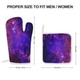 thumbnail image 2 of A Purple And Blue Nebula Oven Gloves And Pots Stand Set Oven Gloves And Pot Racks Pot Racks And Oven Gloves Set, 2 of 9