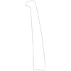 Genuine OE Honda Black Out Tape - 67366-S9A-003