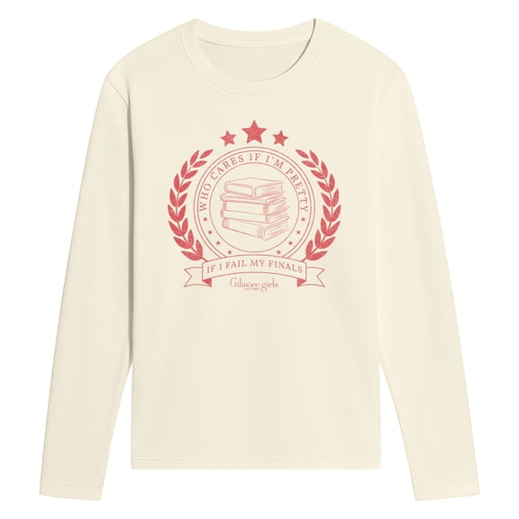 Gilmore Girls - Who Cares Pretty Fail Finals - Men's Long Sleeve Graphic T-Shirt