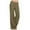 Khaki, variant on Simua Women's Casual Pull-on Pant with Elastic Waist High Waist Denim Wide Leg Palazzo Pants Jeans Trousers Pink,S