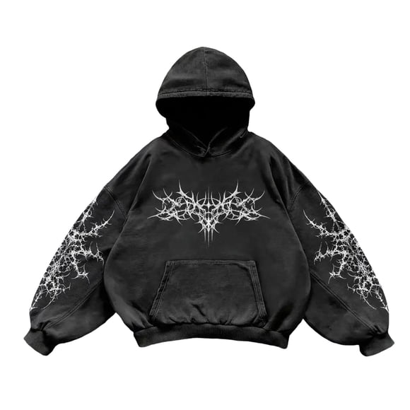 Ediodpoh Men's Hoodies & Sweatshirts Casual Pullover Hoodie Unisex Comfortable Lined Soft Fabric Stylish Streetwear Design Men Sweatshirts White XXXL