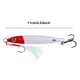 thumbnail image 2 of Señuelo de pesca metálico de 60 g, cebo duro para trolling, cebo artificial de hundimiento rápido, cebo para lubina, pesca en mar y barco, 2 of 6