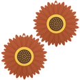 thumbnail image 1 of Al Calor, 2 Uds., Soporte Para Olla Caliente De Girasol, Almohadillas Aislantes Para Mesa Y Encimera Advancent  HA040486-02, 1 of 6
