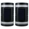 thumbnail image 2 of Muyoka 2pcs Luz de pared solar Luz de paso solar LED para exteriores Luz de cerca solar de encendido / apagado automático Luz de cubierta solar a prueba de agua IP65 con luz blanca para patio Escalera Muyoka Hogar, 2 of 3