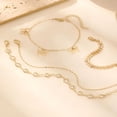 thumbnail image 6 of DESIGNICE Gold Bow Anklet for Women,Double Layered Ankle Bracelet,Elegant Women'S Jewelry,Delicate Chain with Bow Charm,Ideal for Casual and Special Events, 6 of 6