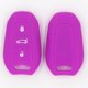 thumbnail image 2 of Cubierta de lve del coche de silicona apta para caja de control remoto inteligente lvero púrpura Sunnimix Smart Remote Key Case Shell, 2 of 8