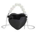 thumbnail image 1 of Bolso bandolera de moda de nueva tendencia, bolso con cadena, pequeño bolso bandolera sencillo de pericardio con pequeño amor para mujer, 1 of 5