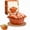 A-Orange-2.0QT, variant on Pumpkin Oven 4 Quart, Pumpkin Oven Pot With Lid