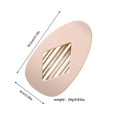 thumbnail image 3 of Duckbill Hair Clips for Women - Strong Hold Flat Hair Clips for Thick & Thin Hair, No- Grip Lay Flat Claw Clips, Simple Elegant Hair Barrettes for Women Girls, Casual Party Styles, 3 of 9