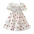 thumbnail image 1 of (White-140cm)Girls Sweet Princess Dress, 1 of 5