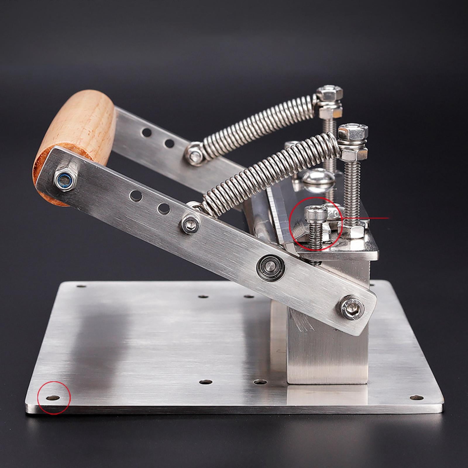 Manual Leather Peeling Machine Strip Belt Thinning Leather Skiver Splitter