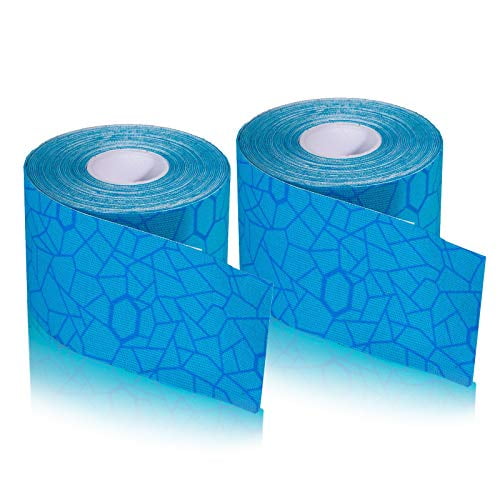 TheraBand Kinesiology Tape, Waterproof Physio Tape for Pain Relief