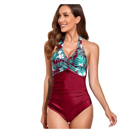 

KI-8jcuD Swim Covers For Women Womens Swimsuit Print Fashion Bathing Suit Swimwear Beachwear Set Bikini Tankinis Set Low Waist Bikini Women S Swimsuit Dress Sports Bras Women S High Waisted Bikini W