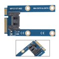 thumbnail image 4 of Tarjeta adaptadora mSATA a SATA Mini SATA a SATA MPCIe de 7 pines expansión SATA Horizontal, 4 of 7