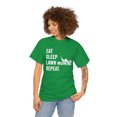 thumbnail image 3 of Eat Sleep Lawn Mowing Repeat Shirt - Funny Father's Day Gift Tee - ID: 537, 3 of 7