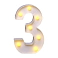 thumbnail image 1 of Cartón de espuma iluminado con LED para fiestas de cumpleaños, con luz personalizable para eventos y celebraciones, 1 of 1