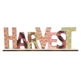thumbnail image 2 of Cheers Letters Ornament Decorative Reusable Wood Display Socket Stand Ornament for Garden, 2 of 7