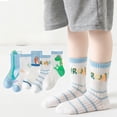 thumbnail image 5 of Ougyinr 1-12 Years Toddler Baby Socks Short Socks Thin Socks Kids Socks Cotton Socks Breathable Socks Cartoon Socks for Boys Girls 5 Pack, 5 of 10