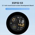 thumbnail image 4 of Placa de Desarrollo ESP32 S3 con Pantalla Táctil Redonda LCD de 2,1 Pulgadas Compatible con para WiFi Bluetooth para Desarrollo de GUI HMI LVGL, 4 of 5