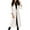 A, variant on Women's 2025 Wool Blend Long Coat, Mid-Length Trench Style Fall Winter Overcoat with Belt, Elegant Lapel Design Warm Woolen Coat for Women, Timeless Casual Longline Belted Outerwear Black S