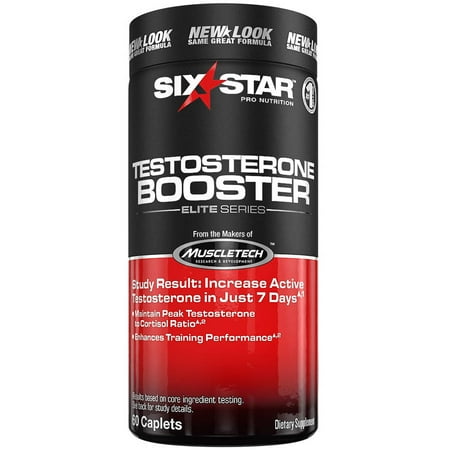 Six Star Pro Nutrition Testosterone Booster Capsules, 60 (Best Protein Supplement For Hair Growth)