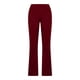 thumbnail image 5 of Amzcrzy Pantalones Yoga Mujer Color Liso - Cintura Elástica, Control Abdominal, Corte Acampanado, Leggings Elásticos Cómodos, Bolsillos S-2XL Rojo, 5 of 6