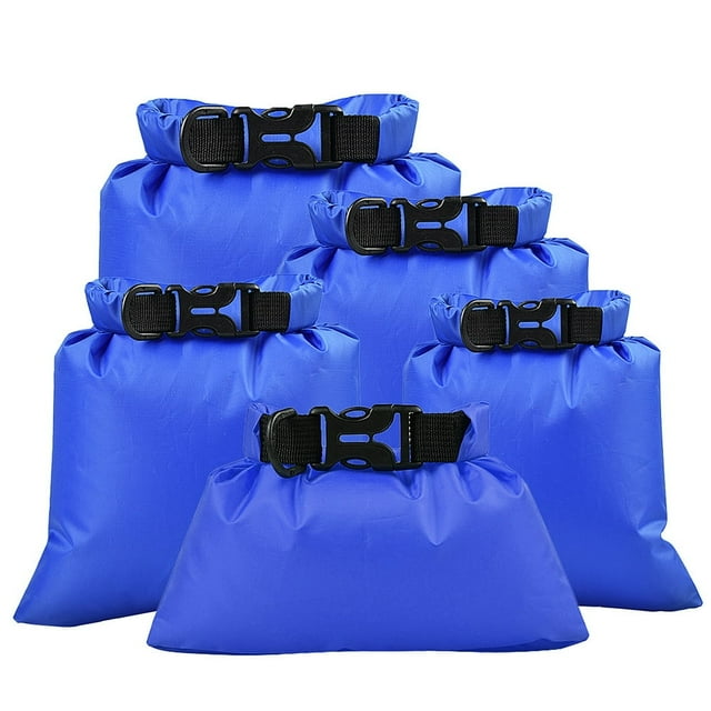 5 Pcs Sacs de Rangement Imperméables Sacs Secs pour Téléphone Intelligent Appareil Photo Sacs de Rangement pour Sports Nautiques