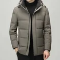 thumbnail image 4 of Chaqueta corta de plumón de seda de leche con estampado, sombrero extraíble, ropa de diseñador para hombre 2024, abrigo frío para hombre para invierno, chaqueta acolchada para hombre, 4 of 4