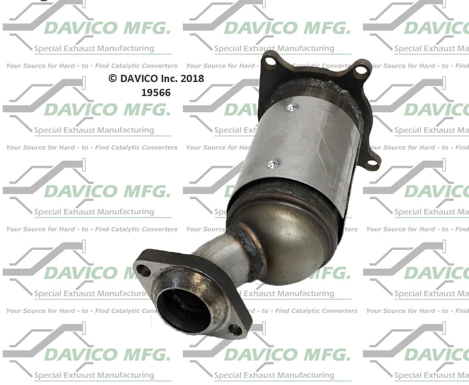 Davico Mfg 19566 Direct-Fit Catalytic Converter
