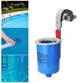 thumbnail image 3 of Desnatador de piscina,Skimmer de natación Robot flotante de superficie flotante, aspirador red cesta automatico suelo piscina,tabletas de filtro Limpiador Fuente Montado en 2 piezas Cola Desnatador de piscina, 3 of 8