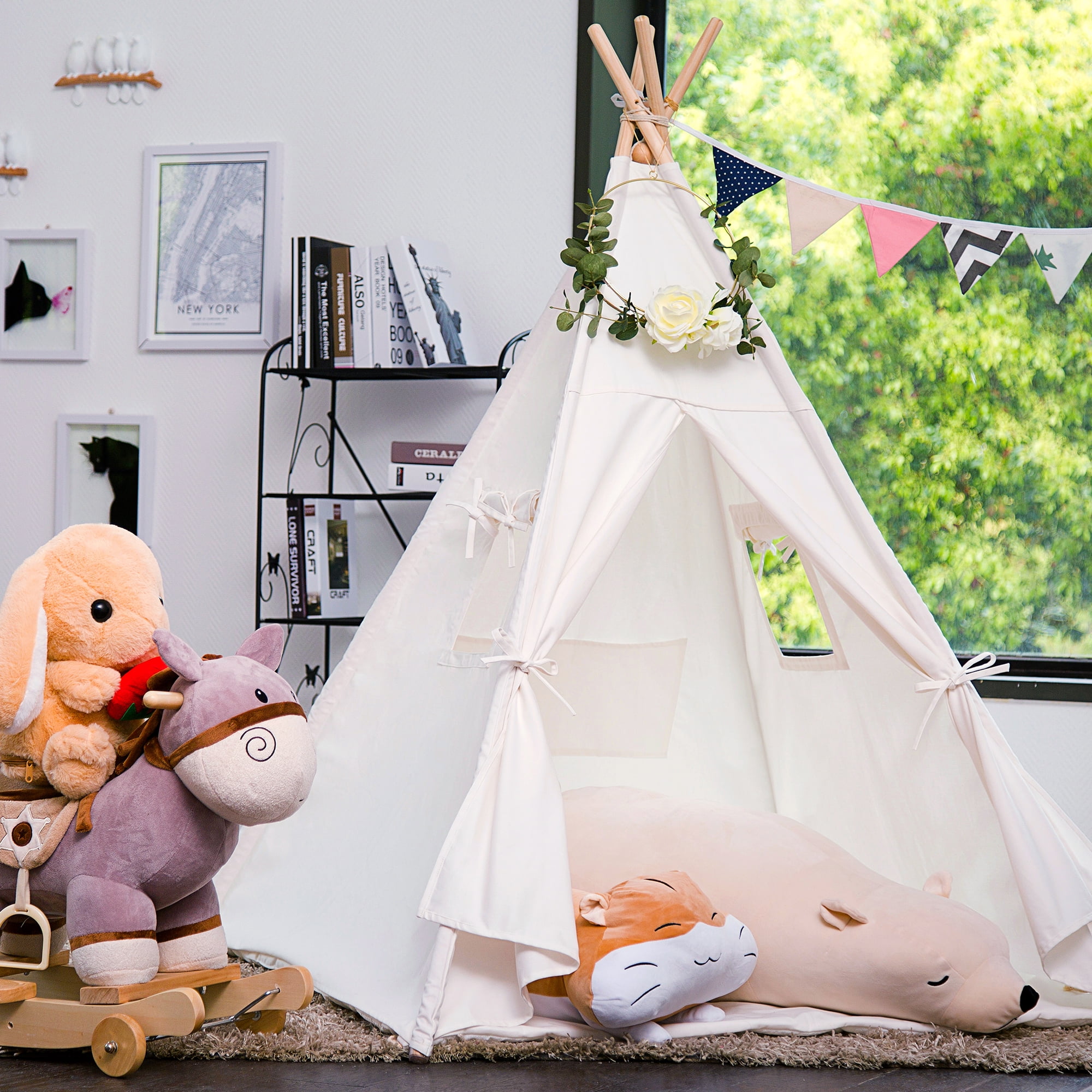 PAW PATROL DASH Teepee Tent Playhouse Tipi Outdoor Indoor Boys Kids Child Gift